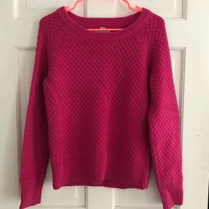 G.H. Bass & Co Cozy, Pink, Quilted Sweater